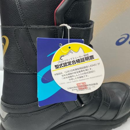  asics アシックス 安全靴 ワーキングシューズ 27.0cm FCP401 ブラック 未使用品