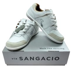 ☆☆ via SANGACIO ×BRANDALISED バンクシーコラボスニーカー ホワイト SIZE 26.5cm メンズ 箱有 Bランク