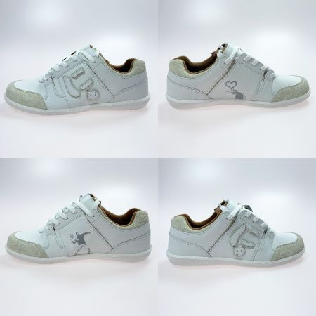  via SANGACIO ×BRANDALISED バンクシーコラボスニーカー ホワイト SIZE 26.5cm メンズ 箱有