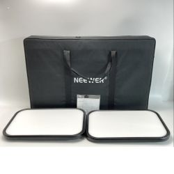 ☆☆ NEEWER RGB168 LEDビデオライト 2パックセット 撮影ライト スタンド付き ケース有り Bランク