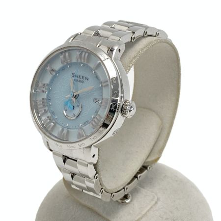  CASIO カシオ シーン フローティングインデックス SHW-1600D-2AJF ブルー 電波ソーラー レディース 腕時計 SHEEN