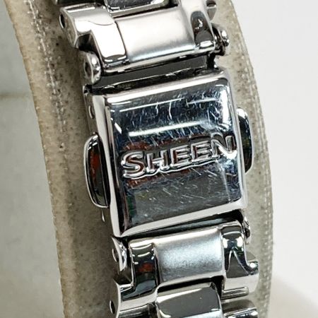  CASIO カシオ シーン フローティングインデックス SHW-1600D-2AJF ブルー 電波ソーラー レディース 腕時計 SHEEN