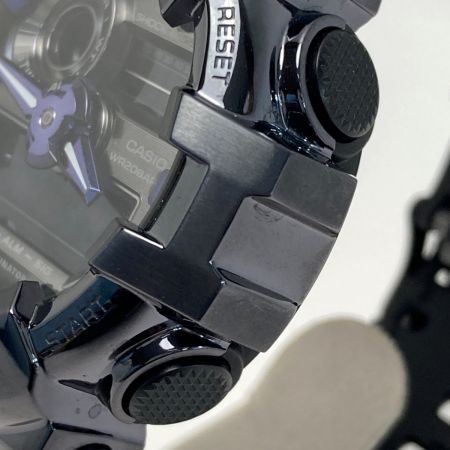  CASIO カシオ G-SHOCK メタルカバード アナデジ GM-700P-6AJF ダークパープル クォーツ メンズ 腕時計