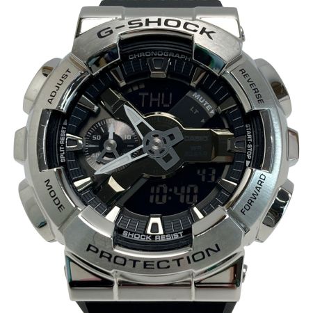  CASIO カシオ G-SHOCK メタルカバード 110シリーズ アナデジ GM-110-1AJF クォーツ メンズ 腕時計
