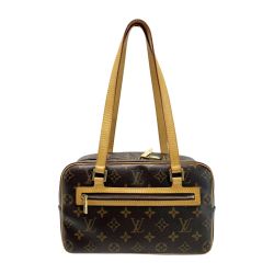 ☆☆ LOUIS VUITTON ルイヴィトン モノグラム ハンドバッグ シテMM M51182 パドロック キー2個 Bランク