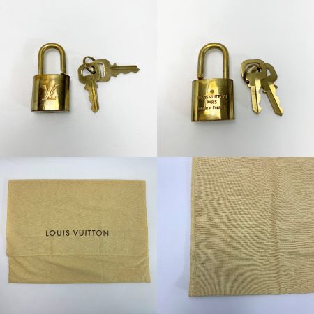  LOUIS VUITTON ルイヴィトン モノグラム ハンドバッグ シテMM M51182 パドロック キー2個