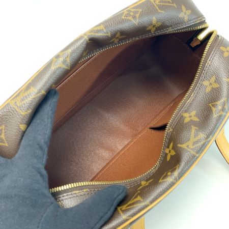  LOUIS VUITTON ルイヴィトン モノグラム ハンドバッグ シテMM M51182 パドロック キー2個