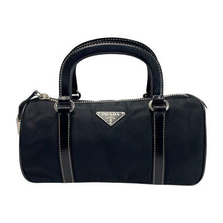  PRADA プラダ ハンドバッグ 三角ロゴプレート BL0171 ブラック 袋有