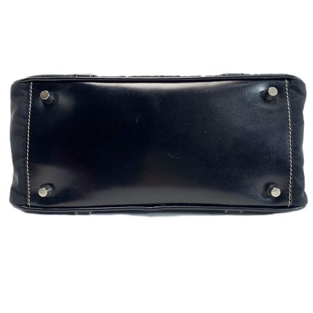  PRADA プラダ ハンドバッグ 三角ロゴプレート BL0171 ブラック 袋有