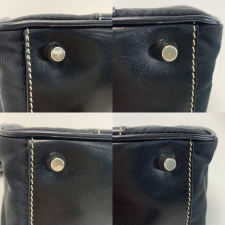  PRADA プラダ ハンドバッグ 三角ロゴプレート BL0171 ブラック 袋有