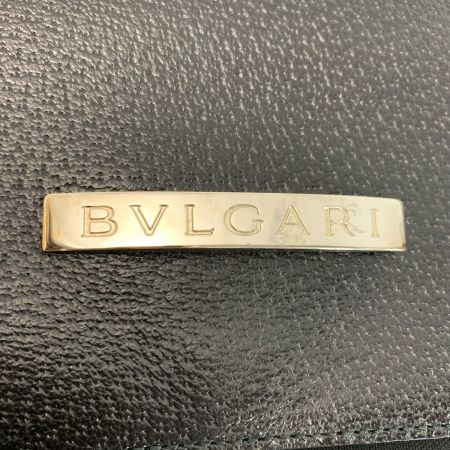  BVLGARI ブルガリ ワンショルダーバッグ ロゴマニア ブラック キャンバス レディース