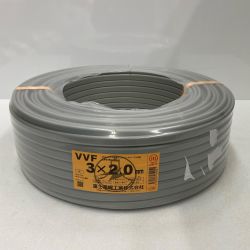 ☆☆ 富士電線工業 VVFケーブル　3ｘ2.0ｍｍ LFV-R グレー Sランク