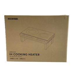 ☆☆ IRISOHYAMA アイリスオーヤマ IHKWKT41SB ブラック 2口 IHコンロ スタンド付き 未使用 Sランク