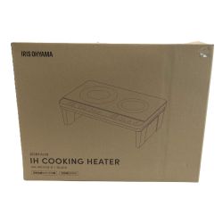 ☆☆ IRISOHYAMA アイリスオーヤマ IHKWKT41SB ブラック 2口 IHコンロ スタンド付き 未使用 Sランク