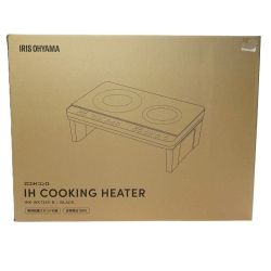 ☆☆ IRISOHYAMA アイリスオーヤマ 2口IHコンロ脚付 IHKWKT41SB ブラック キッチン家電 Sランク
