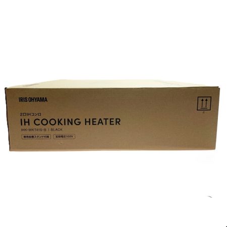  IRISOHYAMA アイリスオーヤマ 2口IHコンロ脚付 IHKWKT41SB ブラック キッチン家電