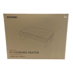 ☆☆ IRISOHYAMA アイリスオーヤマ IHKWKT41SB ブラック 2口 IHコンロ スタンド付き 未使用 Sランク