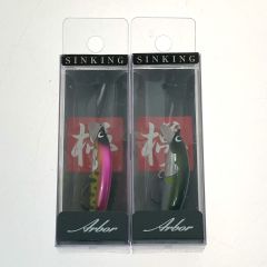   アルボル 45S 2個セット ルアー ミノー 未使用品 Sランク