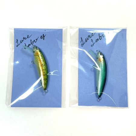  Lure Labo ミノー 2個セット ef50S / ef50F ルアー