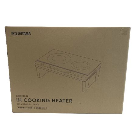 IRISOHYAMA アイリスオーヤマ IHKWKT41SB ブラック 2口 IHコンロ スタンド付き 未使用