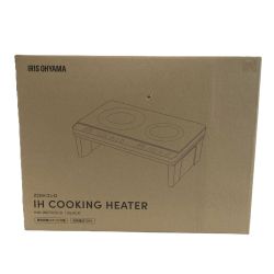 ☆☆ IRISOHYAMA アイリスオーヤマ IHKWKT41SB ブラック 2口 IHコンロ スタンド付き 未使用 Sランク