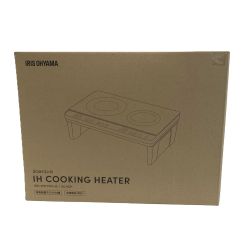 ☆☆ IRISOHYAMA アイリスオーヤマ IHKWKT41SB ブラック 2口 IHコンロ スタンド付き 未使用 Sランク