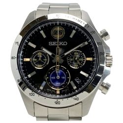 ☆☆ SEIKO セイコー 銀河鉄道999 誕生45周年記念ウオッチ/限定999本 ステンレススチール  8T63-01N0 クォーツ 箱・コマ付 Bランク