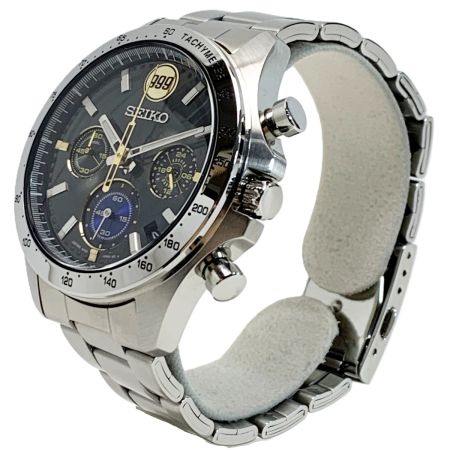 SEIKO セイコー 銀河鉄道999 誕生45周年記念ウオッチ/限定999本 ステンレススチール  8T63-01N0 クォーツ 箱・コマ付