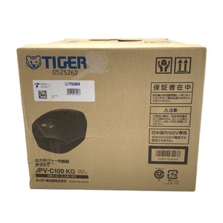  Tiger タイガ タイガー 圧力IH炊飯器 炊きたて JPV-C100 5.5合炊き 未使用