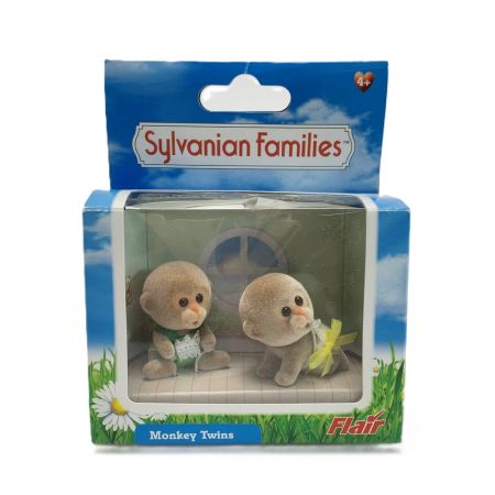   シルバニアファミリー 海外版 サルの赤ちゃん双子 開封済み 箱付き