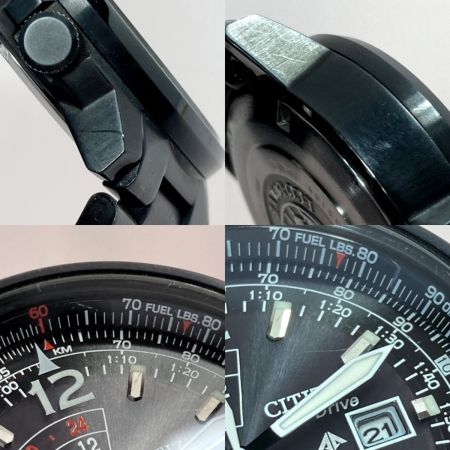  CITIZEN シチズン プロマスター ナイトホーク B877-S025559 ブラック ソーラー メンズ 腕時計 PROMASTER