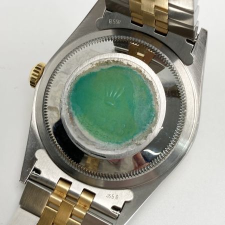 ROLEX ロレックス デイトジャスト 10Pダイヤ YG×SS 16233G シャンパン 自動巻き メンズ 腕時計