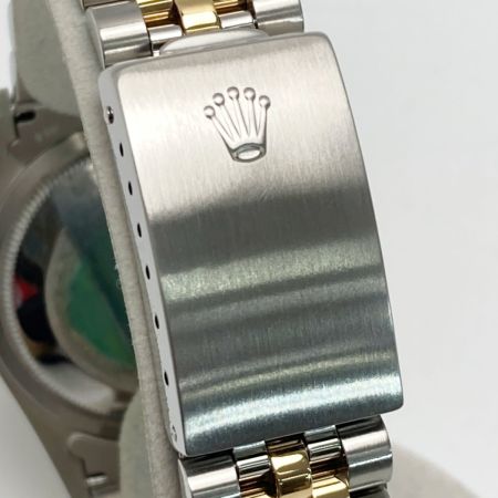 ROLEX ロレックス デイトジャスト 10Pダイヤ YG×SS 16233G シャンパン 自動巻き メンズ 腕時計