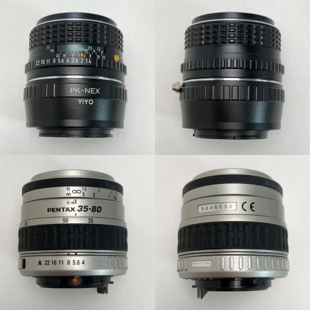  SONY ソニー ミラーレス一眼α NEX-5 pentax レンズ 2個付き