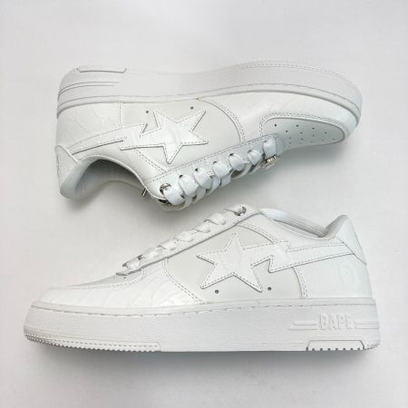  A BATHING APE アベイシングエイプ BAPE STA #3 M191303 ホワイト スニーカー 25cm メンズ 箱付