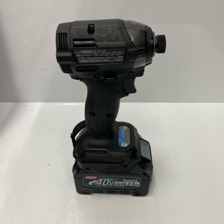  MAKITA マキタ ｲﾝﾊﾟｸﾄﾄﾞﾗｲﾊﾞ TD002GRDXB ブラック 未使用品