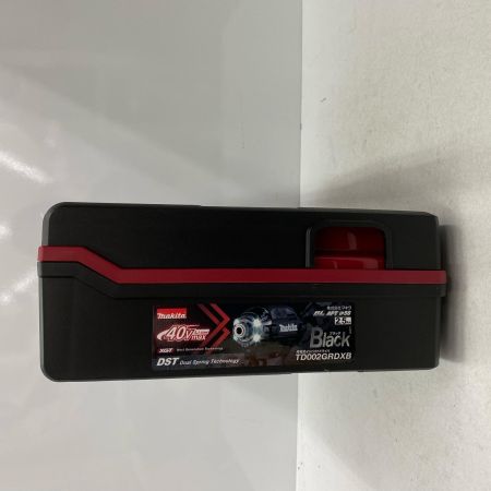  MAKITA マキタ インパクトドライバ TD002GRDXB ブラック 未使用品 付属品完備