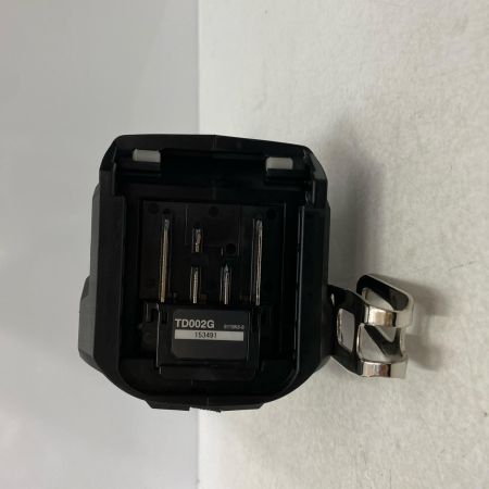  MAKITA マキタ インパクトドライバ TD002GRDXB ブラック 未使用品 付属品完備