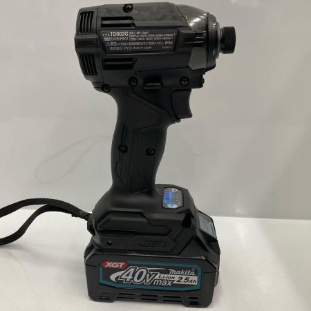  MAKITA マキタ インパクトドライバ TD002GRDXB ブラック 未使用品 付属品完備