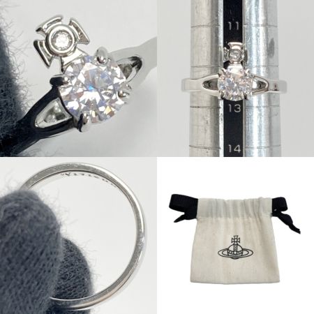  Vivienne Westwood ヴィヴィアン・ウエストウッド レイナプチ リング Mサイズ（13号相当） シルバー SV925 指輪 布袋有