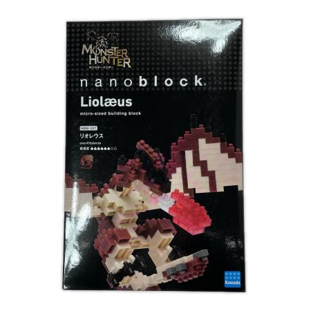   モンスターハンター リオレウス nanoblock ﾘｵﾚｳｽ