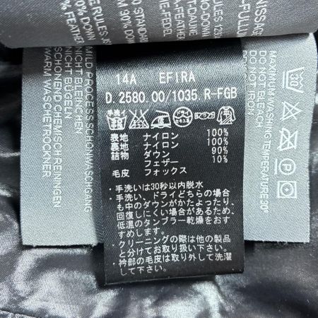 DUVETICA デュベティカ エフィラ ダウンコート SIZE 40 D.2580.00/1035.R-FGG ブラック レディース