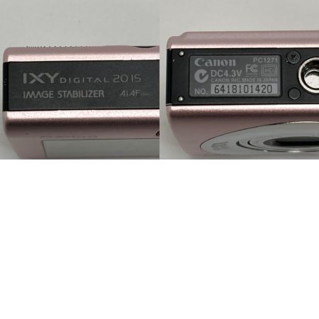  CANON キャノン IXY DIGITAL 20 IS コンパクトデジタルカメラ 箱付き バッテリー無し