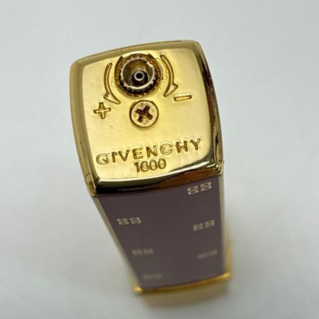 GIVENCHY ジバンシー オイルライター  ボルドー xゴールド