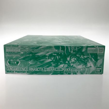  BANDAI バンダイ プラモデル　1/100 MG XXXG-01Wfr ガンダムフェニーチェリナーシタ クリアカラー 「ガンダムビルドファイターズ」 イベント限定