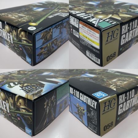   1/144 HGUC RX-110 ガブスレイ 「機動戦士Zガンダム」 ホビー プラモデル ガンプラ 内袋未開封
