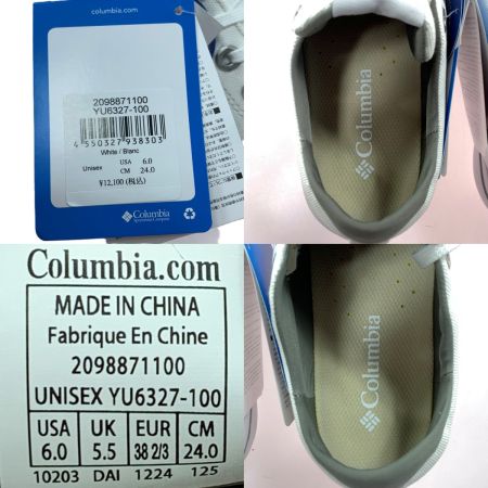  Columbia コロンビア ホーソンレイン ロー YU6327 ホワイト SIZE 24cm