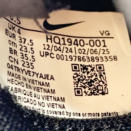  NIKE ナイキ テラマンタ HQ1940-001 ブラック SIZE 23.5cm スニーカー レディース