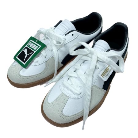  PUMA プーマ パレルモ レザー 396464-01  ホワイト×ブラック スニーカー SIZE 24.5cm