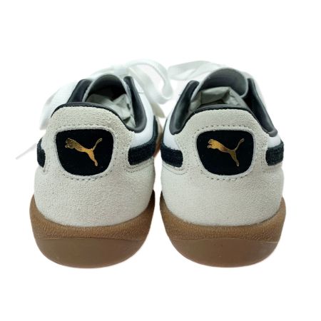  PUMA プーマ パレルモ レザー 396464-01  ホワイト×ブラック スニーカー SIZE 24.5cm